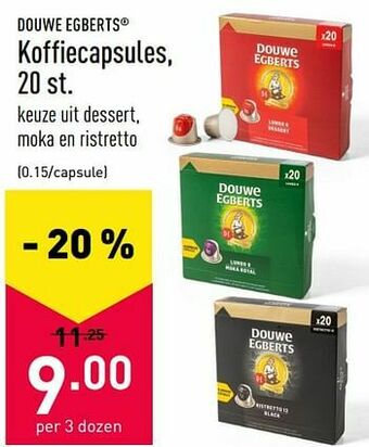 ALDI Koffiecapsules aanbieding