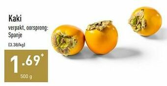 ALDI Kaki aanbieding