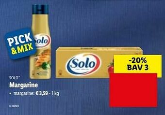 Lidl Margarine aanbieding