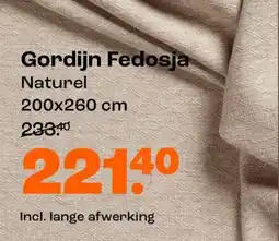 Kwantum Gordijn Fedosja aanbieding