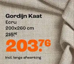 Kwantum Gordijn Kaat aanbieding