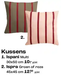 Kwantum Kussens Ispra aanbieding