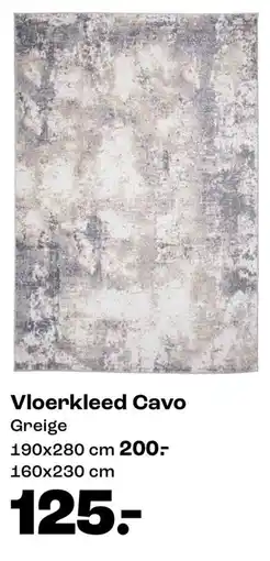 Kwantum Vloerkleed Cavo Greige aanbieding