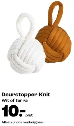 Kwantum Deurstopper Knit aanbieding
