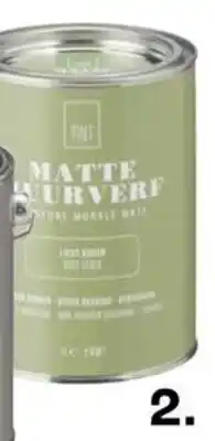 Kwantum Muurverf Mat Lichtgroen aanbieding