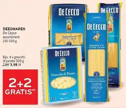 Alvo Deegwaren De Cecco Assortiment aanbieding