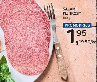Alvo Salami Fijnkost aanbieding