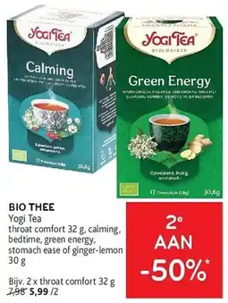 Alvo Bio Thee Yogi Tea aanbieding