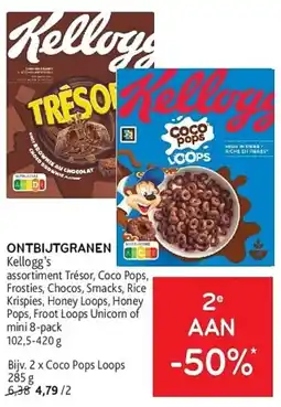 Alvo Ontbijtgranen Kellogg's aanbieding