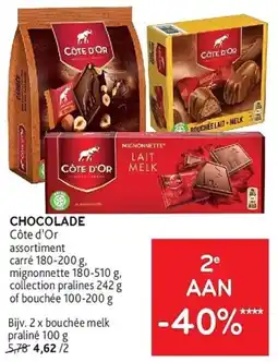 Alvo Côte d'Or Chocolade aanbieding