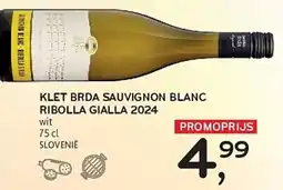 Alvo Klet BRDA Sauvignon Blanc Ribolla Gialla 2024 aanbieding