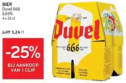 Alvo Bier Duvel 666 6,66% aanbieding