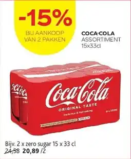 Alvo Coca-Cola Assortiment aanbieding