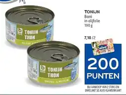 Alvo Tonijn Boni in Olijfolie aanbieding