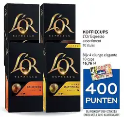 Alvo Koffiecups L'Or Espresso aanbieding