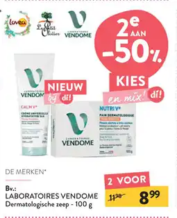 Di Laboratoires Vendome Dermatologische Zeep aanbieding