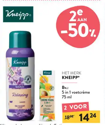 Di Kneipp aanbieding