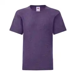 Decathlon Kinderen/Kinderen Iconic Heather TShirt (Heide Paars) aanbieding