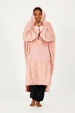 Decathlon Poncho Sofa - Superzachte - Powder Pink aanbieding