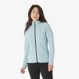 Decathlon Fleece jas voor bergwandelen dames MH500 Light volledige rits aanbieding