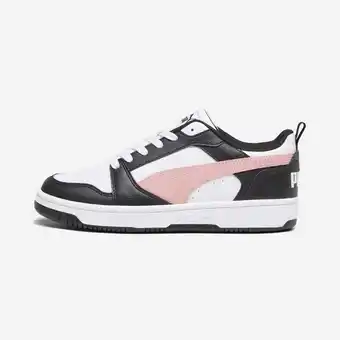 Decathlon Dames sneakers Rebound zwart roze aanbieding