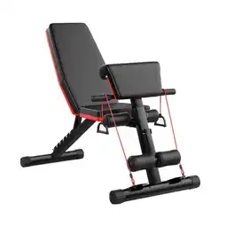 Decathlon Verstelbare multifunctionele buikspierbank Fitness Tech aanbieding