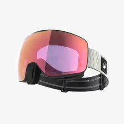 Decathlon Skibril bewolkt weer verwisselbare S1 lens kinderen volwassenen G 900 S wit aanbieding