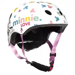Decathlon Helm voor kinderen - Minnie Mouse - Wit aanbieding