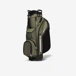Decathlon Trolleytas voor golf kaki aanbieding