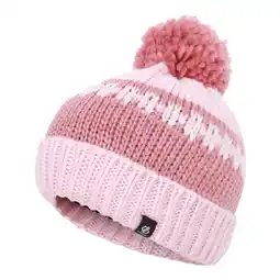 Decathlon Kinder/Kinder Boffin II Bobble muts (Stoffige roos/kristalroos) aanbieding