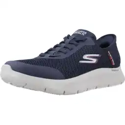 Decathlon Sneakers Skechers Model Slip Ins: Go Walk Kleur Blauw aanbieding