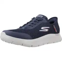 Decathlon Sneakers Skechers Model Slip Ins: Go Walk Kleur Blauw aanbieding