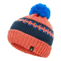 Decathlon Kinder/Kinder Boffin II Bobble muts (Oranje Rush/Moonlight Denim) aanbieding