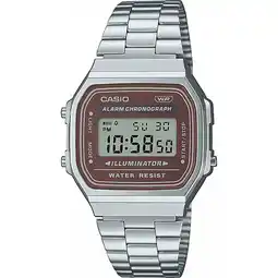 Decathlon Herenhorloge Casio A168WA-5AYES, Quartz, 36mm, 3ATM aanbieding