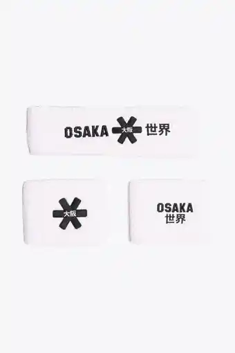 Decathlon Osaka zweetbandset | Wit aanbieding