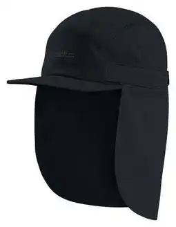 Decathlon Odlo Performance Light Shade Cap Zwart aanbieding