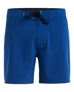 Decathlon Boardshort SURFSILK KAIMANA 16 Blau Heren aanbieding