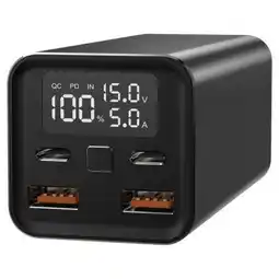 Decathlon Power Bank LEOTEC LEPOW65W20K Zwart aanbieding