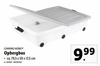 Lidl Opbergbox aanbieding