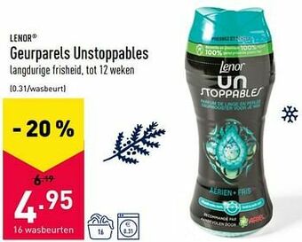 Geurparels unstoppables