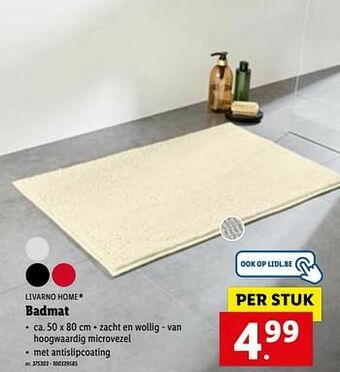 Lidl Badmat aanbieding
