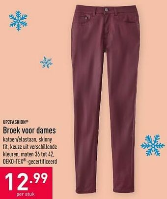 ALDI Broek voor dames aanbieding