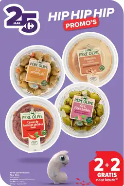 Carrefour Verse aperitiefhapjes Père Olive aanbieding