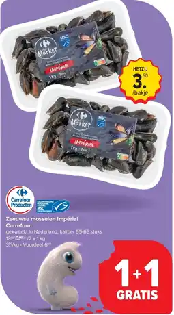 Carrefour Zeeuwse mosselen Impérial Carrefour aanbieding