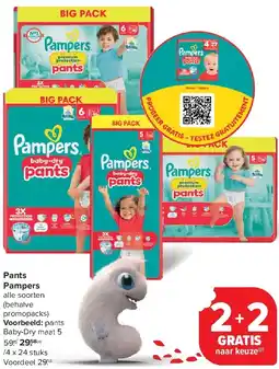Carrefour Pants Pampers aanbieding