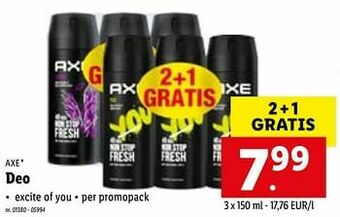 Lidl Deo aanbieding