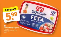 Albert Heijn Dodoni feta 630 gram aanbieding