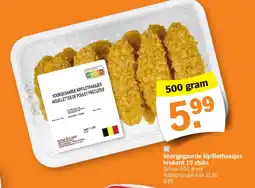 Albert Heijn Voorgegaarde kipfilethaasjes krokant 10 stuks aanbieding