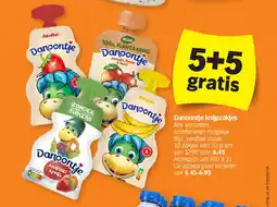 Albert Heijn Danoontje knijpzakjes aanbieding