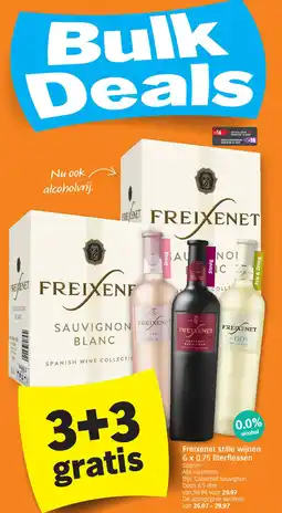 Albert Heijn Freixenet stille wijnen 6 x 0.75 literflessen aanbieding